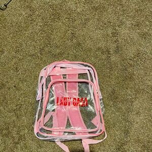 Lady Gaga Joanne clear backpack !